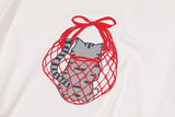 Pocket Love Cat Short Sleeve Tee