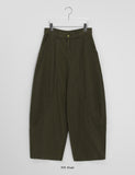Ponbe Curved Cut Balloon Wide Pants