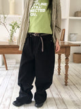 Hooper Side Pocket Wide Cotton Pants