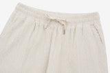 Embo Corduroy Banding Wide Pants