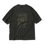 Peace Flower Pigment Short Sleeve T-Shirt
