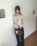 Lido Frill Ribbon Strap T-Shirt