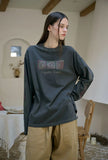 Square Bear Pigment Long Sleeve