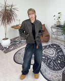 Fez Vintage Washing Leather Jacket