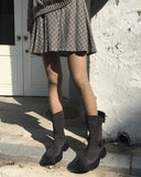 Paz Rose Flower See-Through Pants Stockings