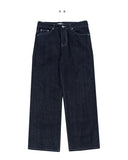 Karn Non-fade Raw Wide Denim Pants