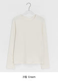 Himm Modal Round Long Sleeve Tee