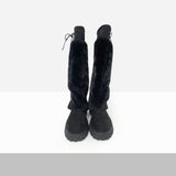 Furmin Suede Fur Heart String Boots