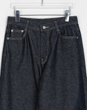 Koinu Raw Balloon Wide Non Fade Denim Pants