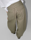 ROPE STRAP BALLOON PANTS