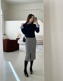 Onew Shirt Layered Round Knit