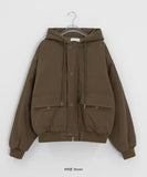 [unisex] Bittori Button Hood Wellon Padding Jumper