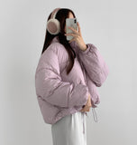 Avant Fit Pastel High Neck String Cute and Light Padding