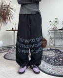 Freno Lettering Sweatpants