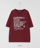 [unisex] Magelli Printed Over Short Sleeve Tee