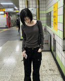 [1+1] Basic Long Sleeve T-Shirt