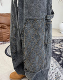 Rotor Stitch Balloon Denim Pants