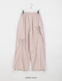 Kanku banding ribbon string nylon pants