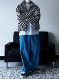 Checker Fleece Quilted Jumper