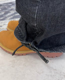 Eldi Fold Damage Denim Pants