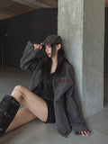 Hina Slim Long Ribbed Button Long Sleeve