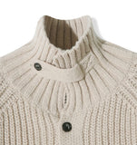 Crane Loose Fit Adjust Knit Cardigan