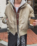 Tetsu Shirring Flight Padding Jumper