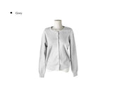 Steen Basic Long Sleeve Round Knit Cardigan