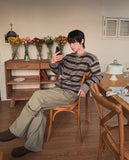 Line Vintage Stripe Knit Cardigan