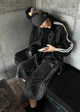 Ultra Light High-Neck Side Track Windbreaker