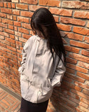 Rogen Hooded String Two-Way Field Jacket