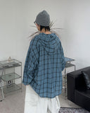 Keiran Checkered Hooded Shirt