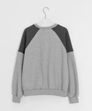 Rohina Color Matching Crop Sweatshirt