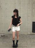 Curin Shirring Shorts
