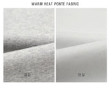 Worm Heat Pintuck Wide Sweatpants