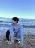 Akubi Summer Sleeve Ribbed Knit