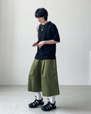 Chicano Pintuck Bermuda Pants