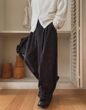 Boyles Wool St Wide Slacks