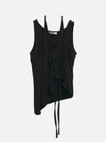 Noah Shirring Layered Sleeveless