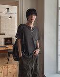 Rookie Hook Henley Neck Short Sleeve T-Shirt