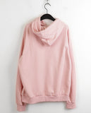 Recording Y2K Lettering Boxy Long Sleeve Hood T-Shirt