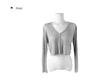 Eron Spring Summer Crop Slim Fit Cardigan