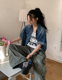 Nickel Pigment Cut Nylon Pants