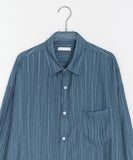 [unisex] Billmon Seersucker Stripe Over Shirt