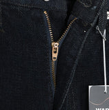 Fracture Bootcut Brushed Denim Pants
