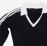 Newden V-neck Color Matching One Piece