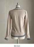 Sade Color Matching Cardigan
