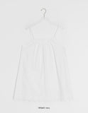 Uhari Lace Shirring Bustier Sleeveless
