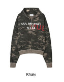 Everton Camo Waffle Hood Zip-Up