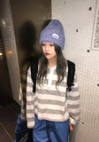 STRIPE CROP KARA T